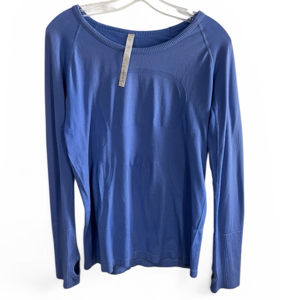 Lululemon Swiftly Tech Long Sleeve size 10  / size tag attached